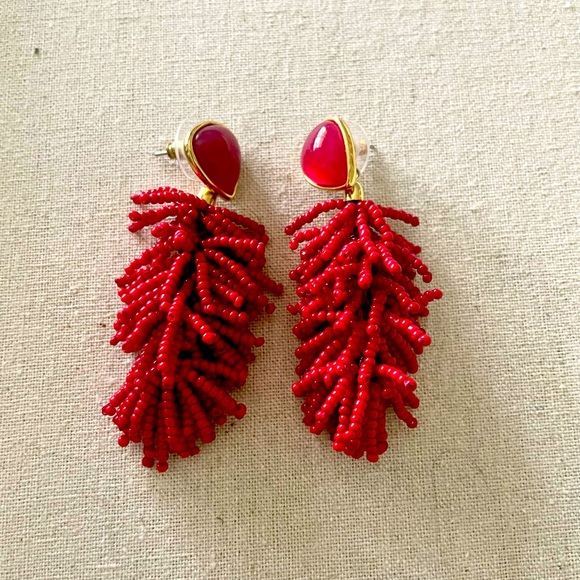 Stella & Dot Riva Tassel Earrings - Picture 1 of 3